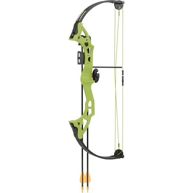 Bear Archery Brave Youth Bow Includes Whisker Biscuit, Arrows, Armguard, and Arrow Quiver Recommended for Ages 8 and Up –&nbsp;Purple