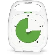 Time Timer Plus 5 Minute Timer White