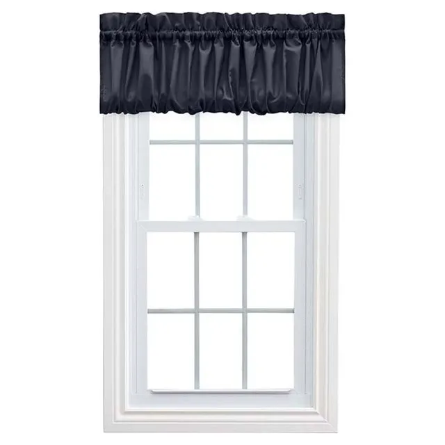 Ellis Curtain Stacey Balloon Valance 60"W x 15"L Navy