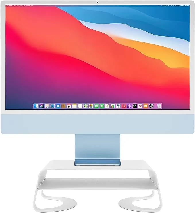 Curve SE Ergonomic Aluminum Laptop and MacBook Stand | Compatible with 11" to 17” laptops Including: Apple MacBook, Acer, ASUS, HP, Dell, Microsoft Surface, Lenovo, Samsung