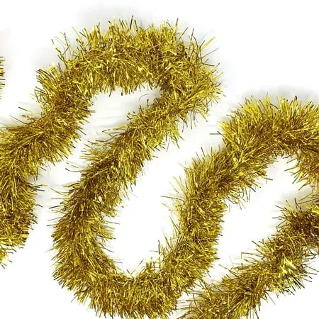 Allgala 50 Feet Christmas Foil Tinsel Garland Decoration for Holiday Tree Walll Rail Home Office Event