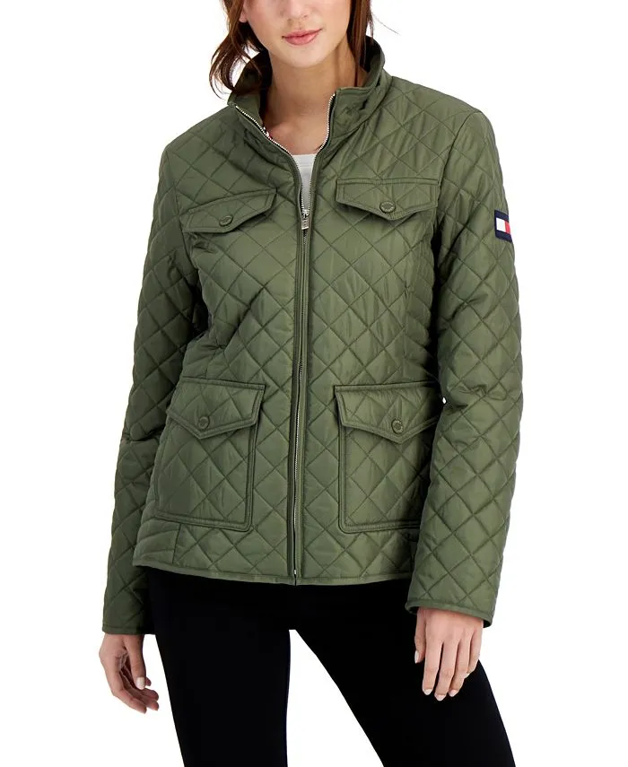 Women's Quilted Zip-Up Jacket