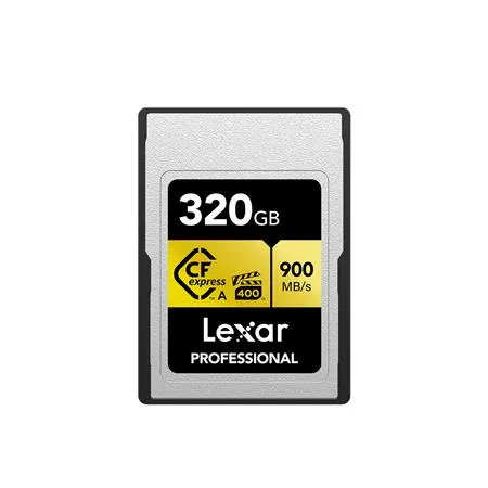 Lexar 320GB Professional CFexpress Type A Card Gold Series