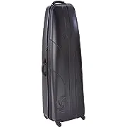 Samsonite Hard Case Golf Travel Bag with Wheels and Internal Compression Straps, Midnight Black