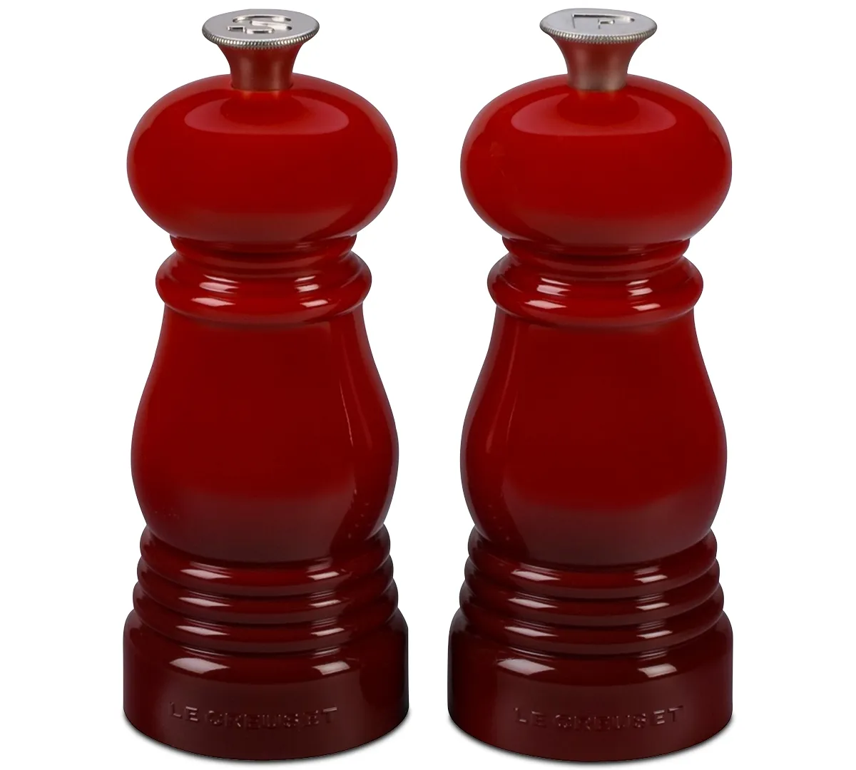 Petite Salt and Pepper Mill Set with Adjustable Grind