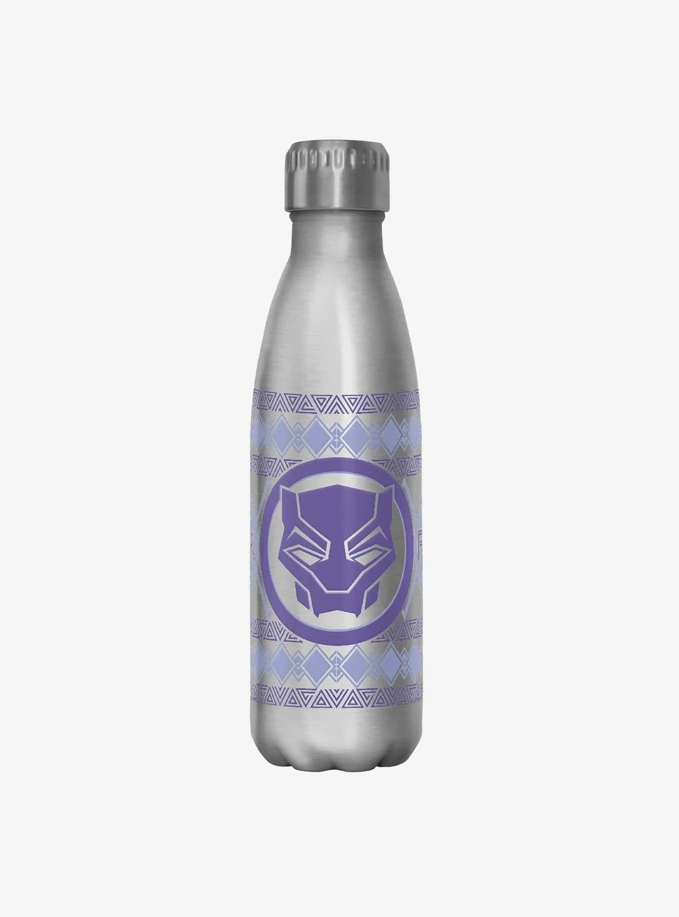 Marvel Black Panther King T'Challa Emblem Water Bottle