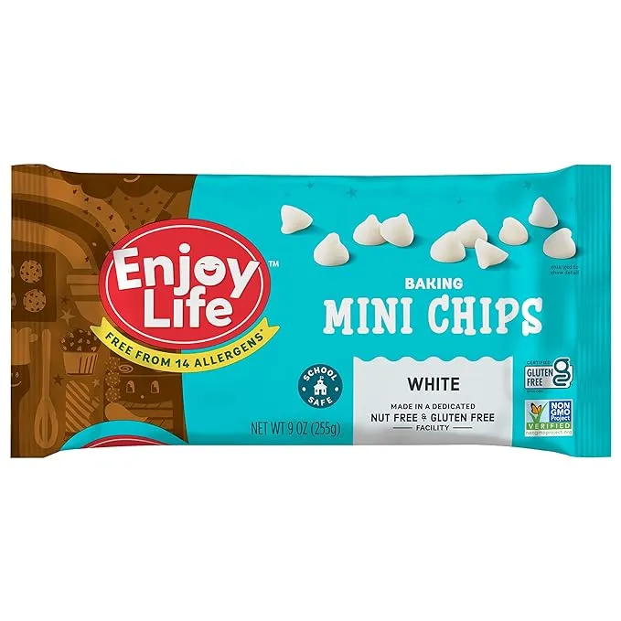 Enjoy Life Baking Chips White Mini 9 oz