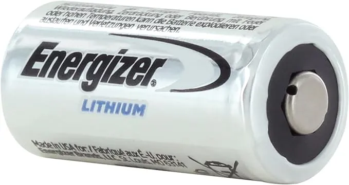 Energizer - Industrial Lithium CR123 Photo Battery, 3 V, 12/Pack