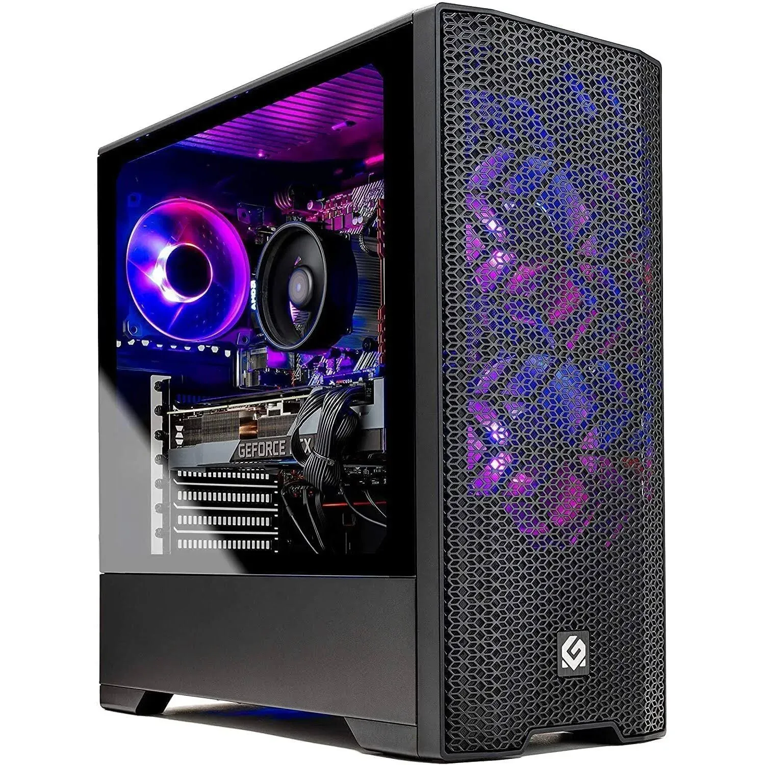 Skytech Blaze 3.0 Gaming PC Desktop Intel Core i5 10400F 2.9 GHz, RTX 3060, 1TB SSD, 16G DDR4 3200, 600W Gold PSU, AC Wi-Fi, Windows 10 Home 64-bit