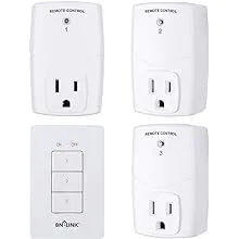 BN-LINK Mini Wireless Remote Control Outlet Switch