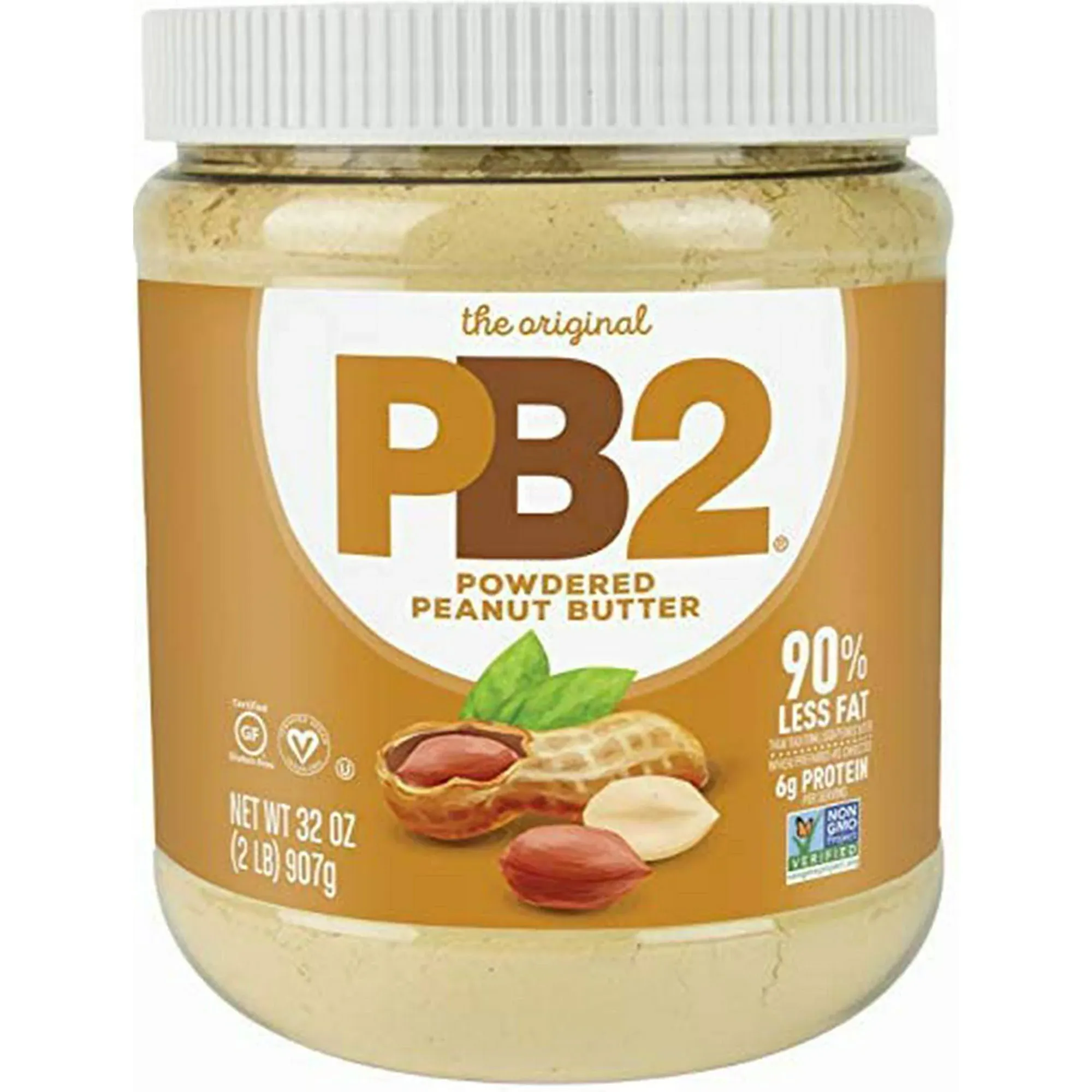 PB2 - Peanut Butter Powdered Original - Case of 2-24 oz