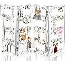 Earring Holder and Jewelry Organizer - Earring Organizer Holds Up 140 Pairs of ...