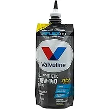 Valvoline FlexFill Full Synthetic SAE 75W-140 Gear Oil 1 QT Pouch