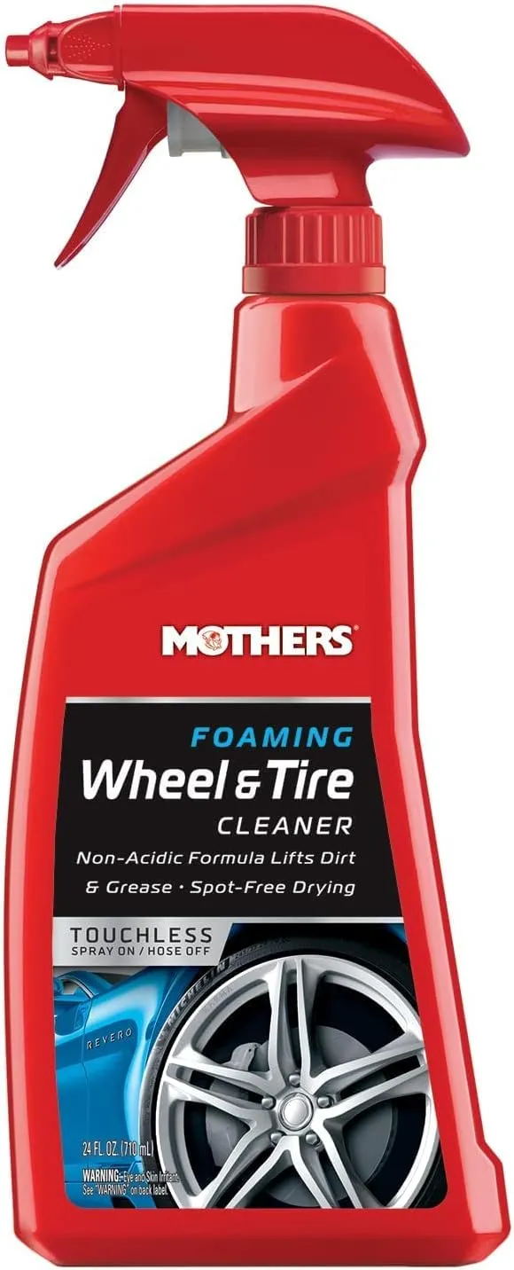 Mothers 05924 Foaming Wheel & Tire Cleaner - 24 oz.