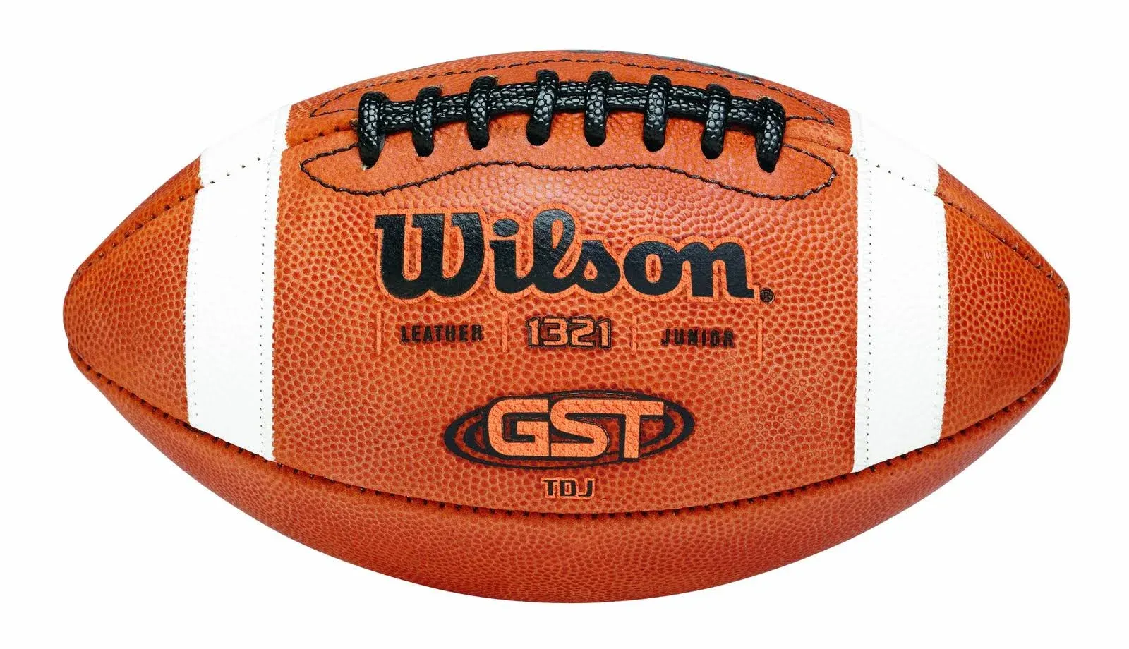 Wilson GST TDJ Junior Size (Age 9-12) Leather Youth Football NEW GAME PREPPED