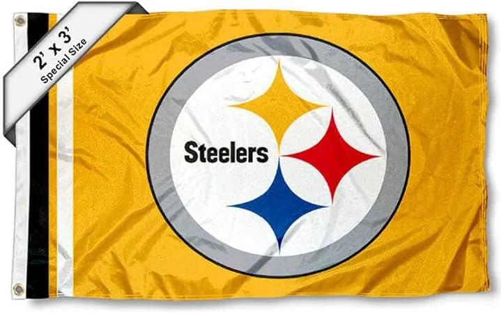 Pittsburgh Steelers NFL Football 3&#039;x2 1/2&#039; Flag