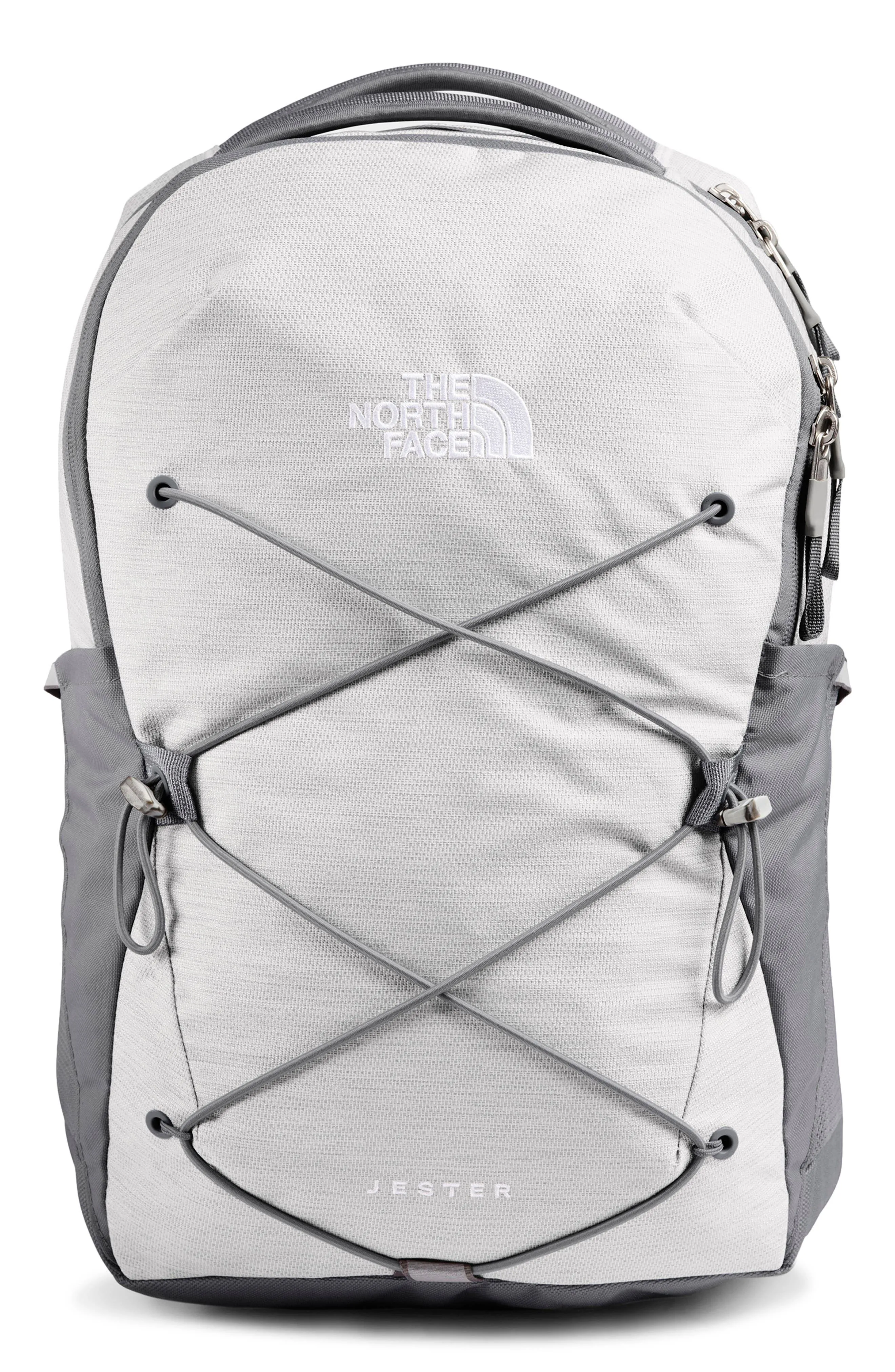 The North Face Jester Backpack Women's TNF White Metallic/Mid Grey