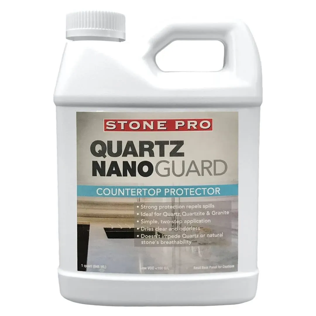 Stone Pro Quartz NanoGuard Countertop Protector