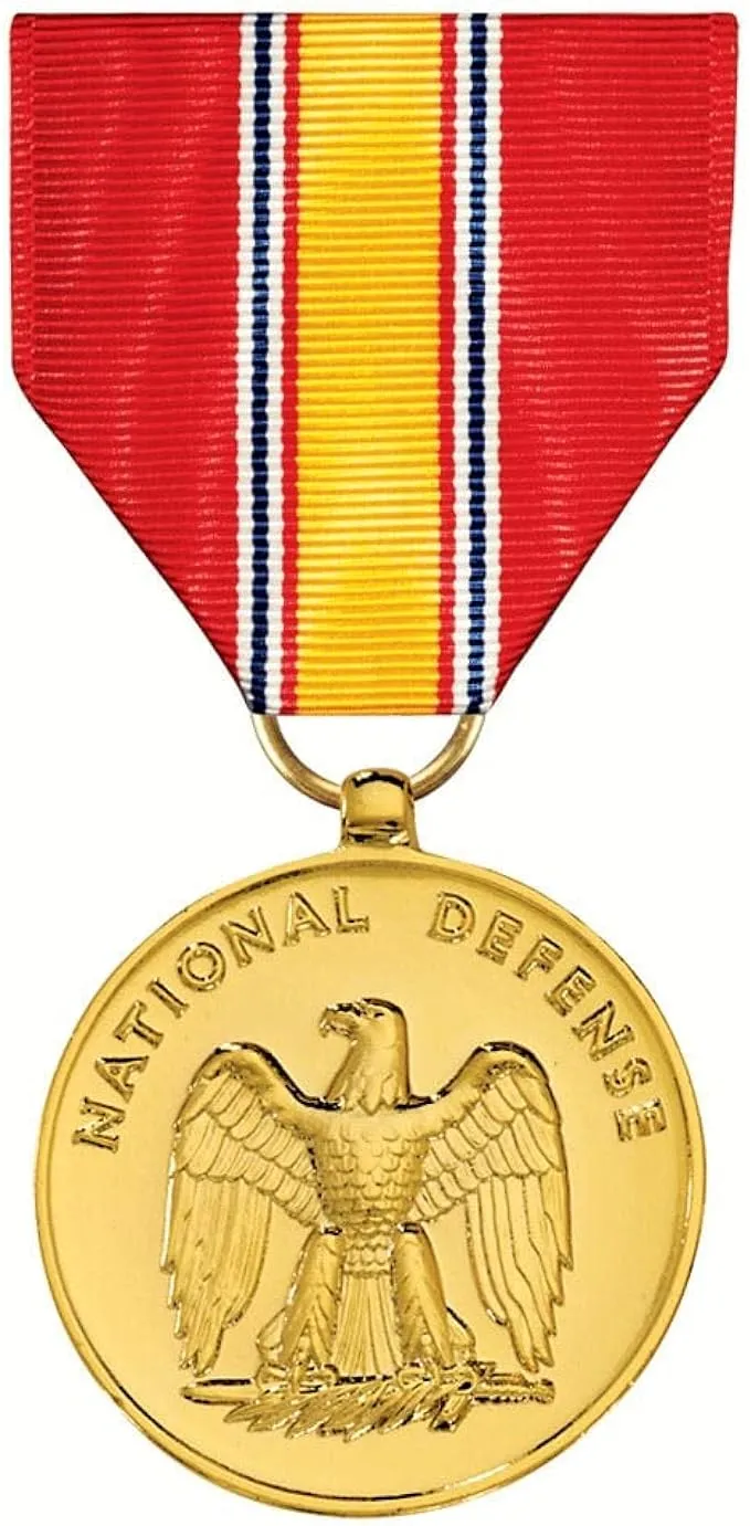 National Defense Service Medal Anodized Full Size