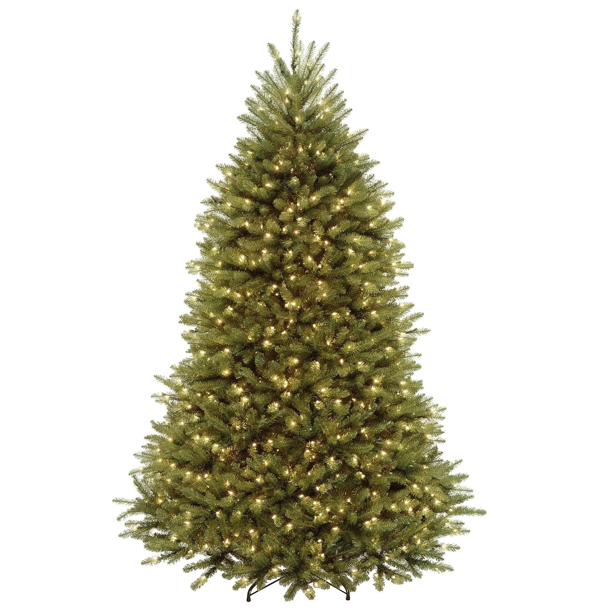 National Tree Company PowerConnect Dunhill Fir Tree with Dual Color LED Lights