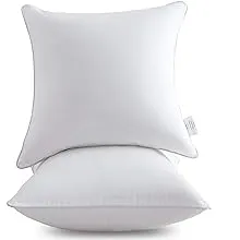 Leeden Pillow Inserts Throw Pillow Inserts with 100% Cotton Cover