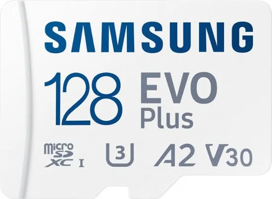 SAMSUNG EVO Plus Full Size 256GB SDXC Card 130MB/s Full HD & 4K UHD, UHS-I, U3, V30 (MB-SC256K/AM)