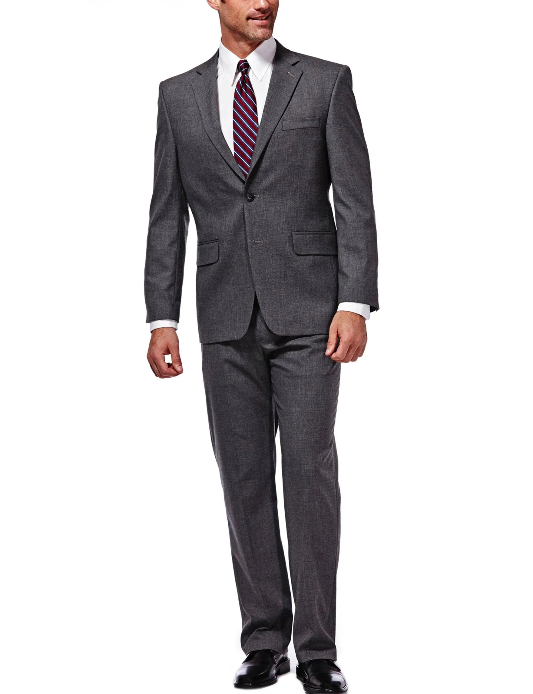 Haggar Men's Premium Stretch Classic Fit Suit Separates-Pants & Jackets