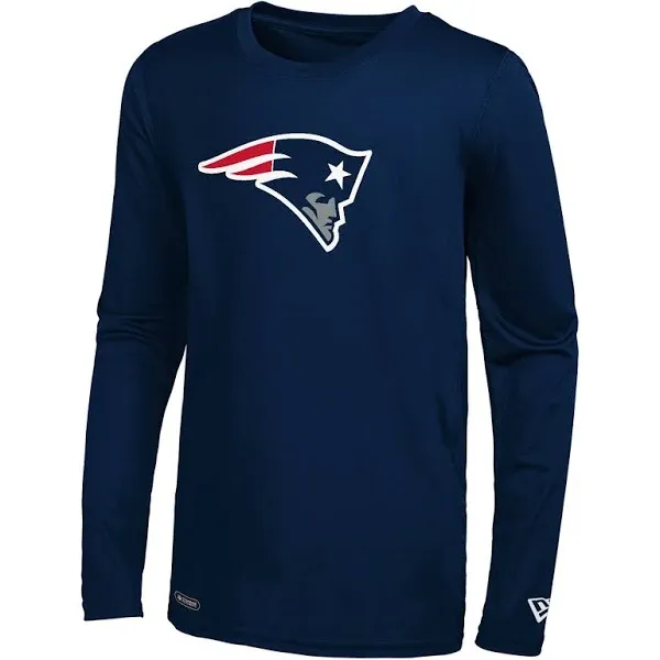 New Era NFL Men&#039;s New England Patriots Stadium Long Sleeve Tee