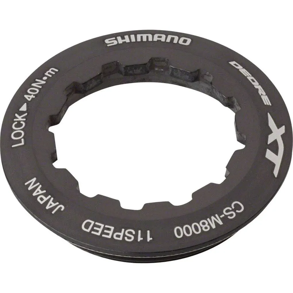 Shimano XT M8000 11-Speed Cassette Lockring for 11t CogShimano XT M8000 11-Speed Cassette Lockring for 11t Cog