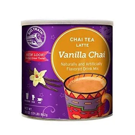 Big Train Vanilla Chai Tea Latte Mix - 56 oz bag