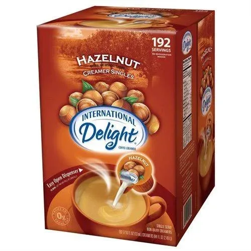 Flavored Liquid Non-Dairy Coffee Creamer Hazelnut International