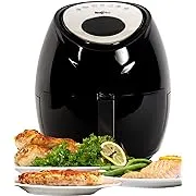 Total Chef Large Electric Air Fryer Oven 3.8QT/3.6L, Digital Touchscreen Control