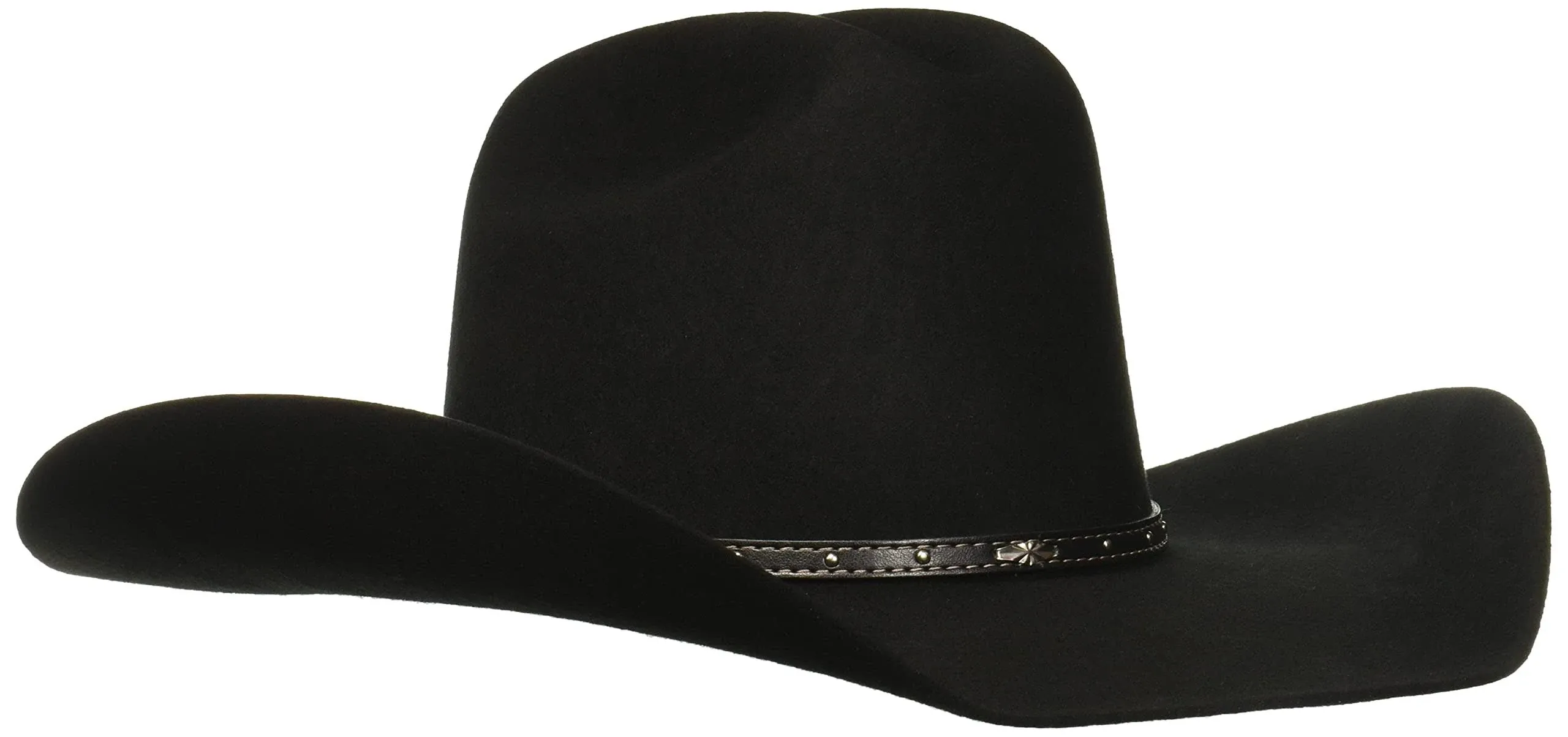 Justin Unisex Black Hills Felt Wool Western Cowboy Hat