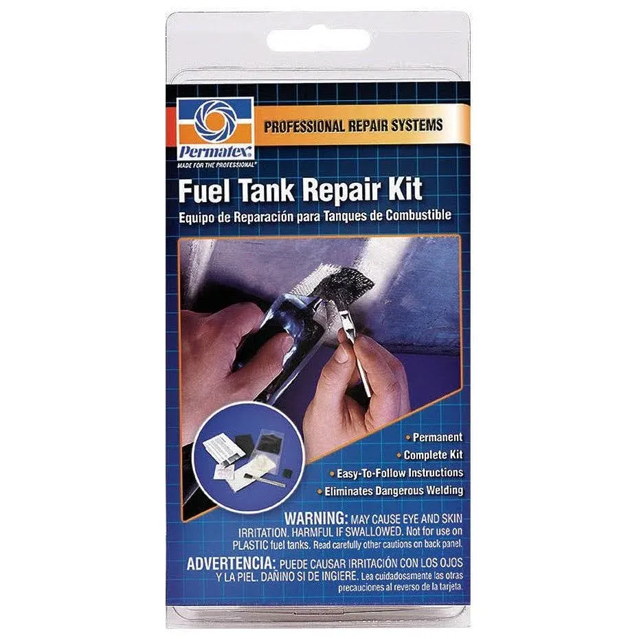 Permatex 09101 Fuel Tank Repair Kit: Quick and Permanent Metal Fuel Tank Repairs in Minutes 1 x 50g