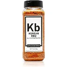 Spiceology - Korean BBQ All-Purpose Spice Rub - Barbeque Rubs, Spices and Seasonings - Use On: Stir-Fry, Salmon, Beef, Chicken, Prawns, Pork, Tofu, and Vegetables - 16 ozSpiceology - Korean BBQ All-Purpose Spice Rub - Barbeq…