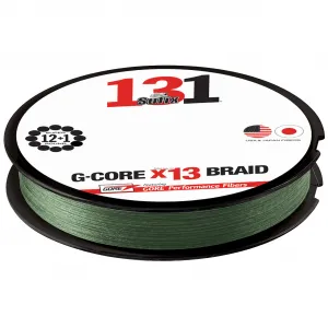 Sufix 131 G Core Braided Line | Low Vis Green; 150 Yds.; 40 Lb.  Line > Braided & Super > Sporting Goods > Outdoor Recreation > Fishing > Fishing Lines & Leaders