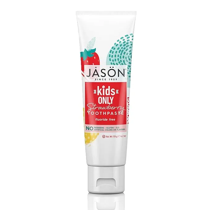 Jason Kids Only Strawberry Toothpaste 4.2 oz