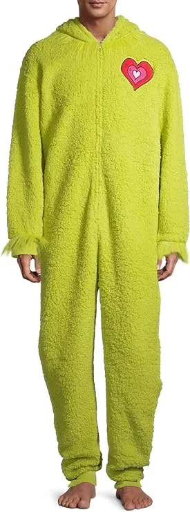 Dr. Seuss the Grinch Matching Family Christmas Pajamas Union Suit