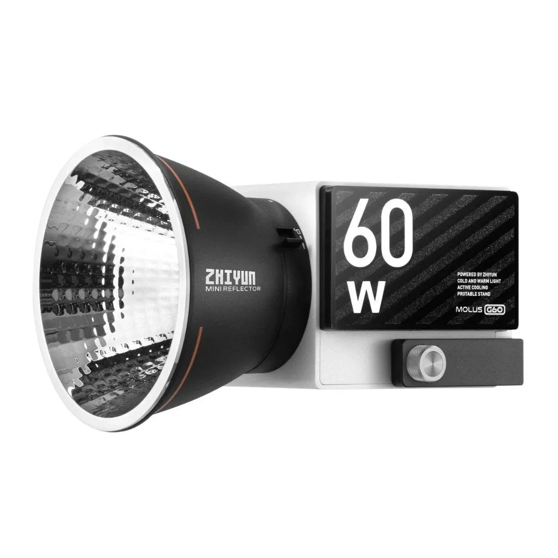 Zhiyun Molus G60 Combo 60W LED Video Light CCT 2700-6500K APP Continuous Lights