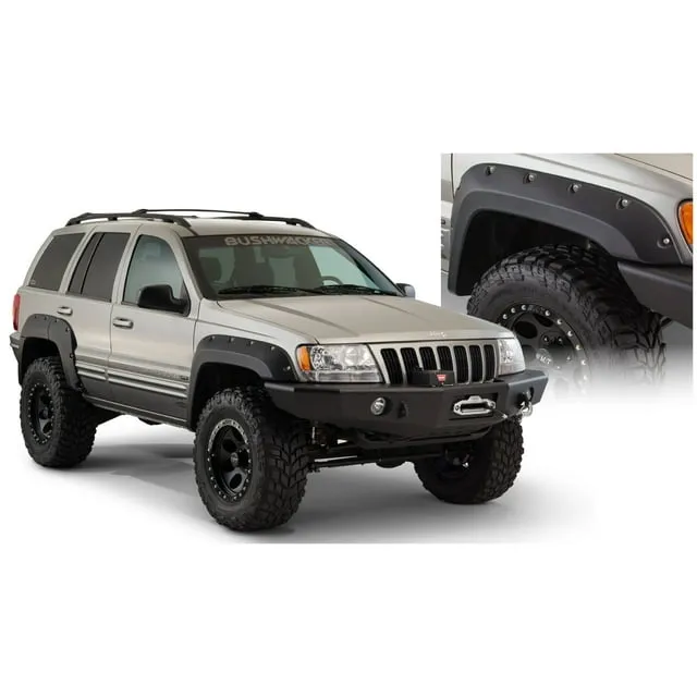 Bushwacker Front Cut-Out Fender Flare for Jeep Grand Cherokee WJ (1999-2004)