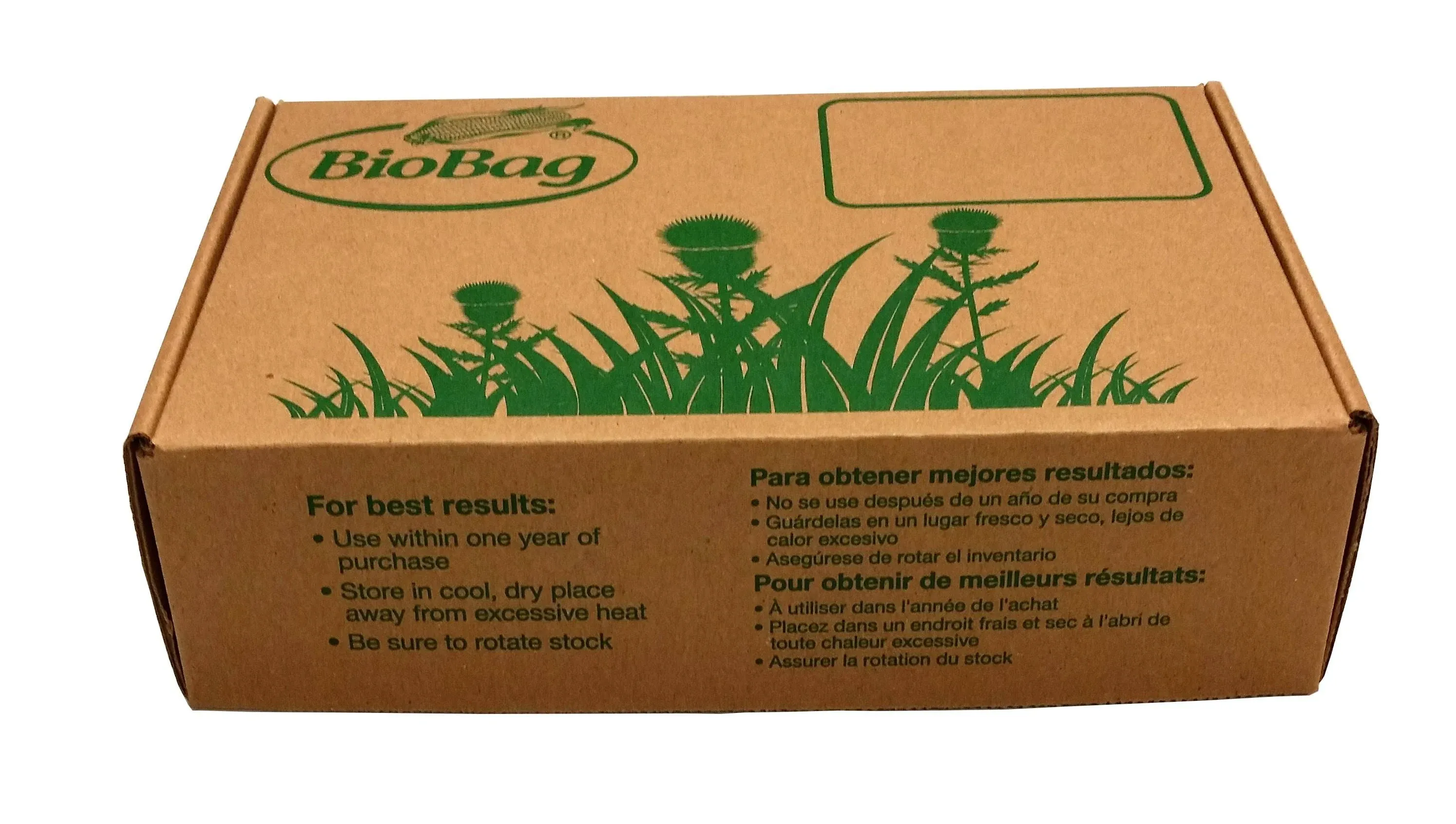 Bio Bag Compostable Small 3 Gallon Bags 48 Count by BioBag