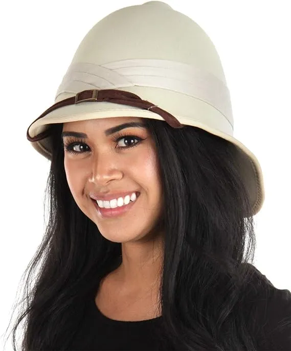 elope British Safari Pith Helmet for Adults Men and Women