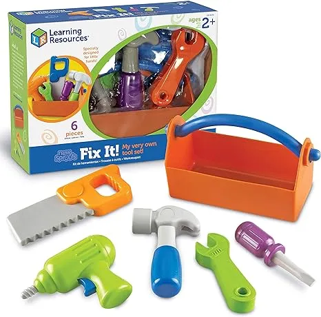 Fisher Price Drillin' Action Tool Set, 2-6 Preschool