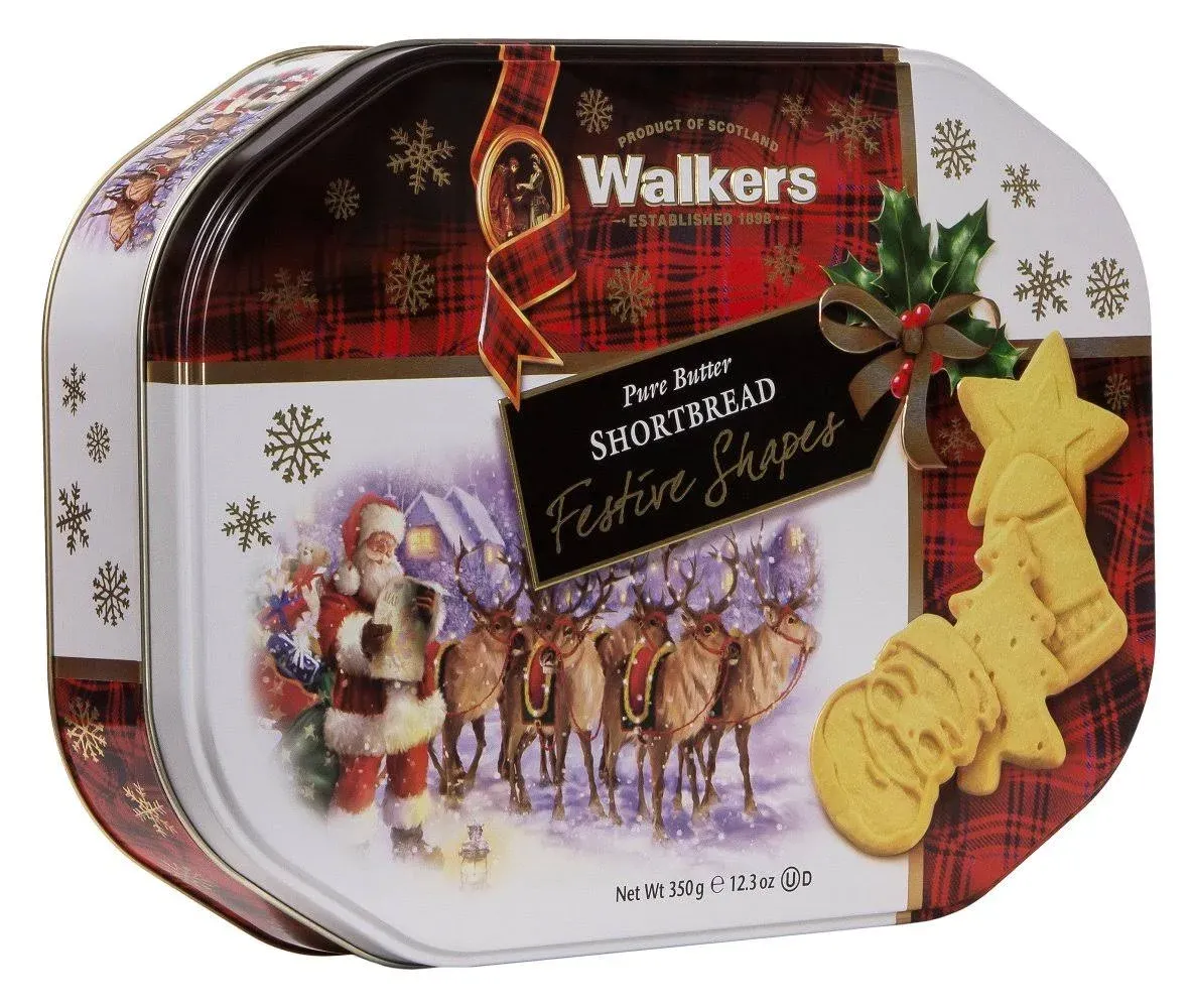 Walkers Festive Shapes Shortbread