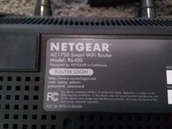 Netgear AC1750 R6400-100NAS 1300 Mbps 4-Port Gigabit Wireless AC Router