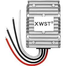 XWST DC DC Converter Reducer 20-90V 24V 36V 48V 60V 72V to 12V DC Converter Step Down Buck 10A 12V DC Voltage Regulator for Golf Cart Car Device (XW