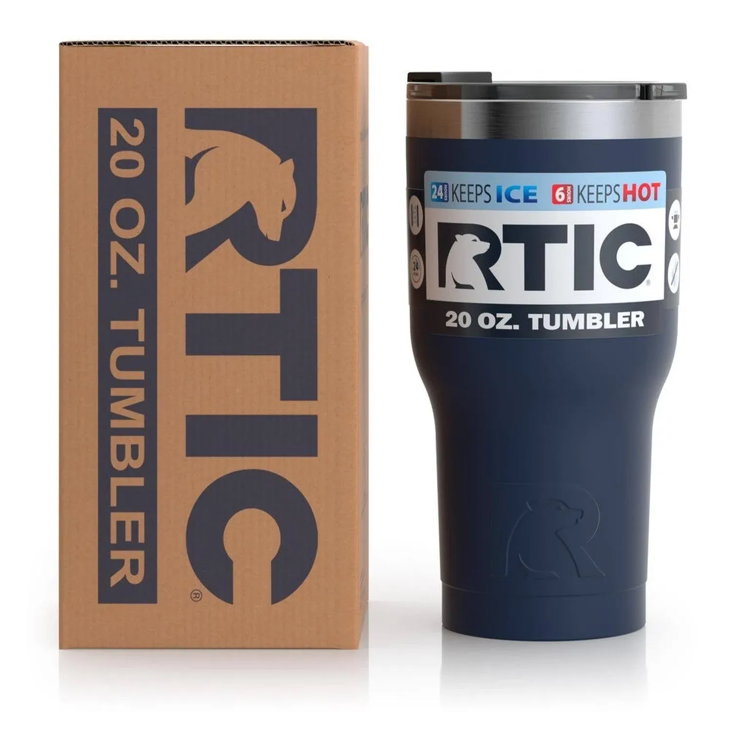 RTIC 20 oz Stainless Steel Insulated Tumbler