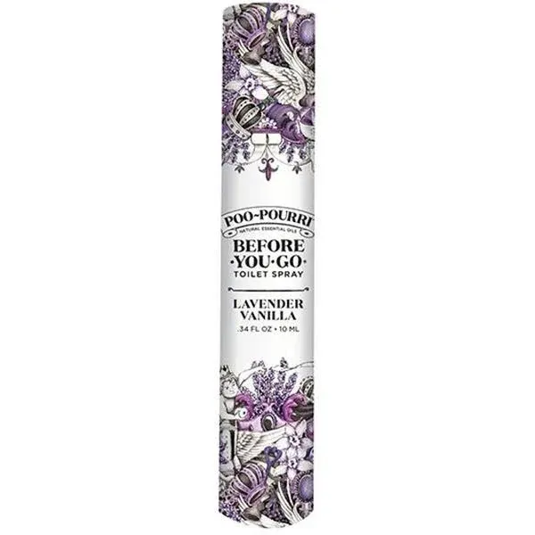 Poo-Pourri Scent Odor Eliminator, Lavender Vanilla - 0.34 fl oz bottle