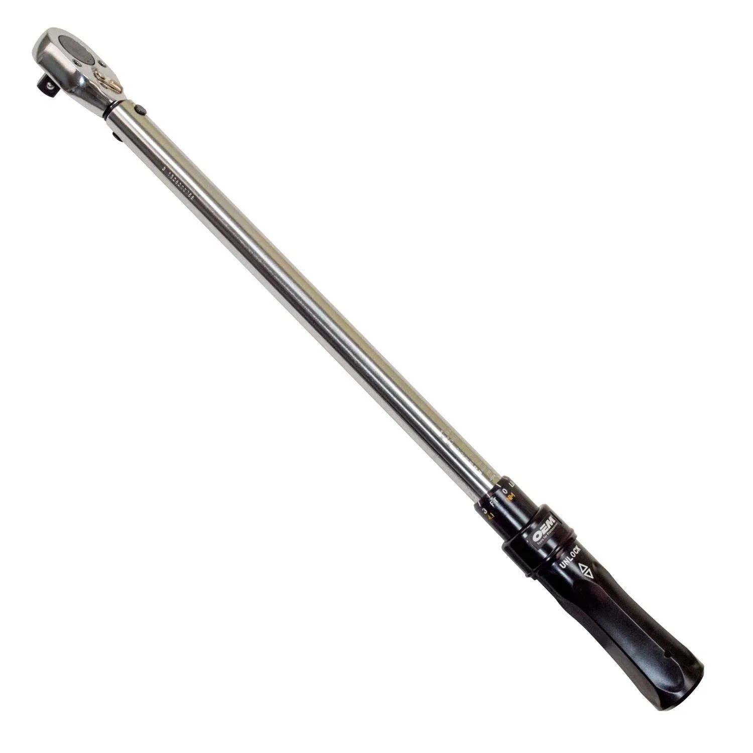 Oem Tools 27043 1/2-inch Drive Click Torque Wrench (30-250 Foot-pound) - 27043