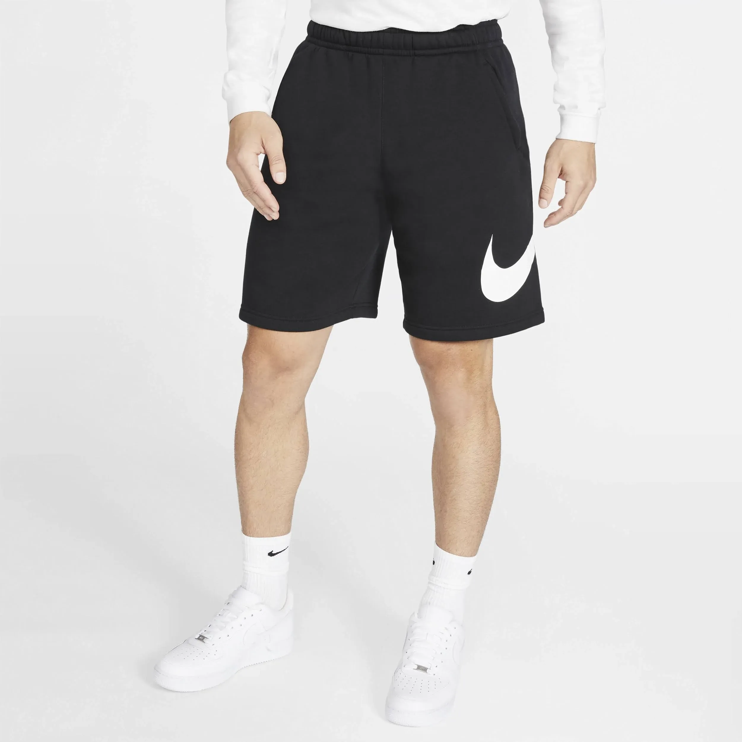 Nike Black Graphic Shorts